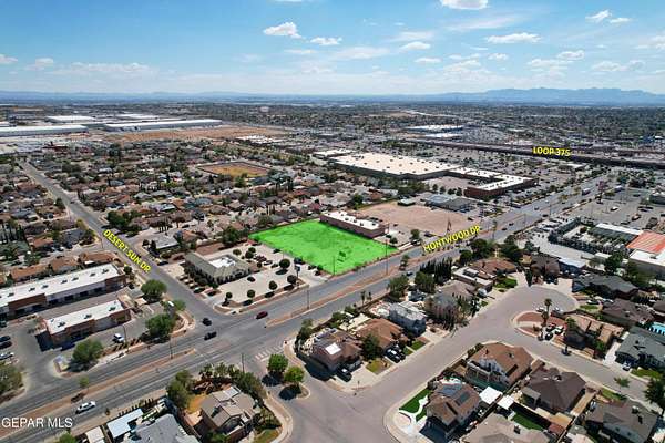 1.1 Acres of Commercial Land for Sale in El Paso, Texas