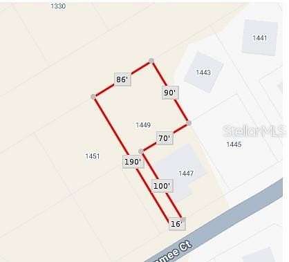 0.21 Acres of Residential Land for Sale in Poinciana, Florida