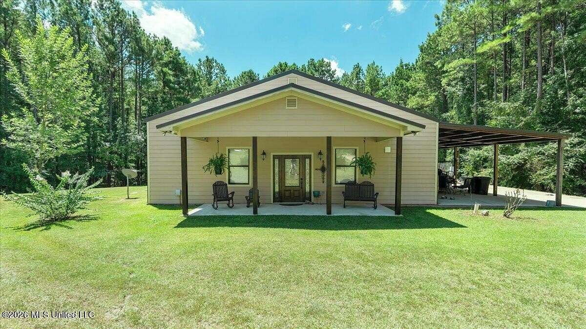 18.1 Acres of Recreational Land with Home for Sale in Canton, Mississippi
