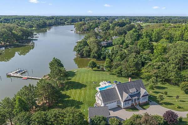 8.18 Acres of Land with Home for Sale in Kilmarnock, Virginia