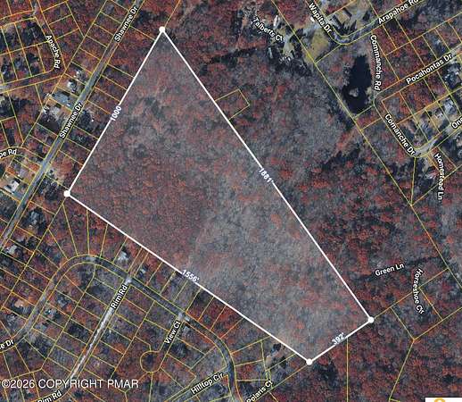 25.4 Acres of Recreational & Residential Land for Sale in East Stroudsburg, Pennsylvania