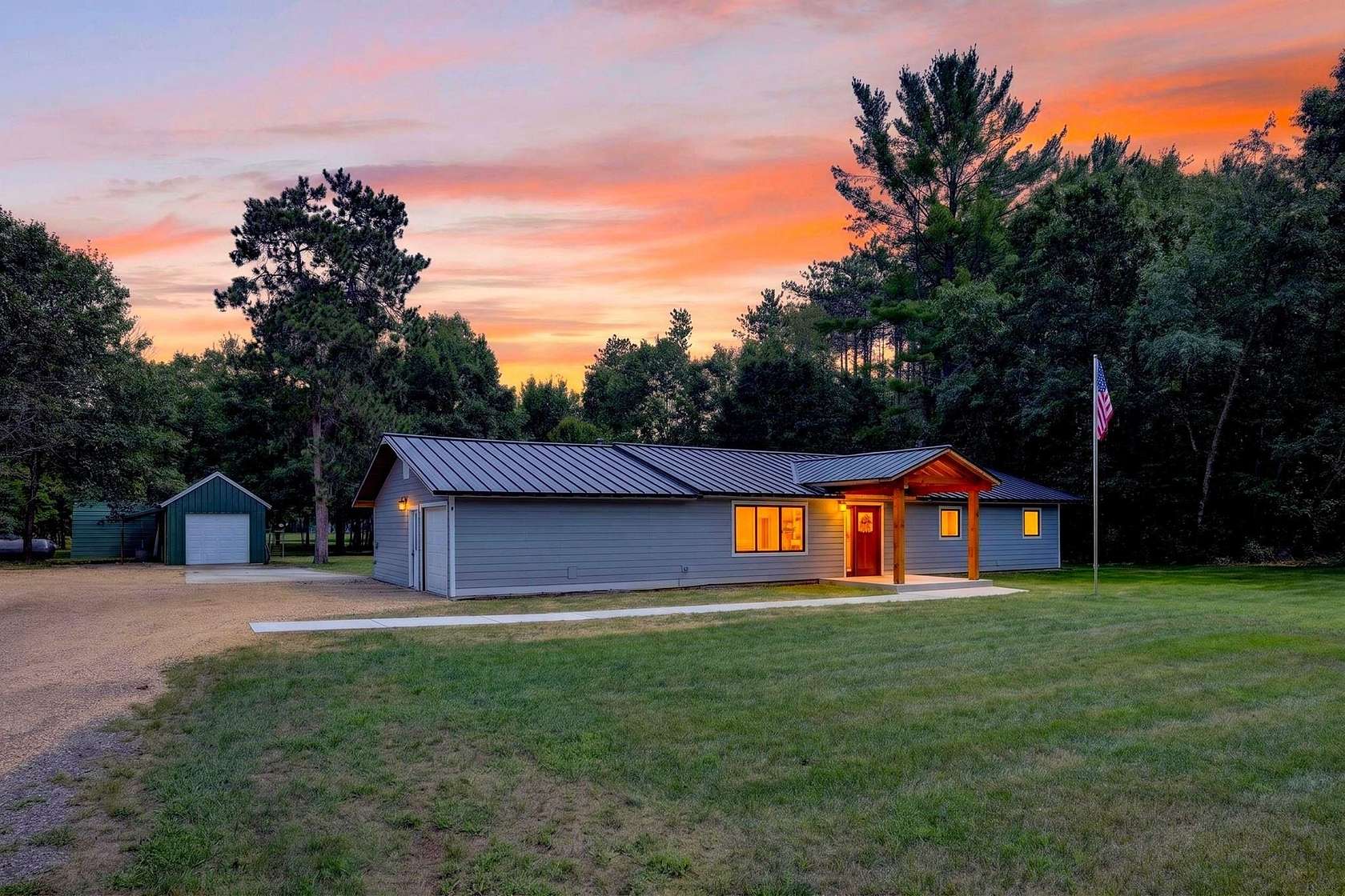 2 Acres of Land with Home for Sale in Spring Green, Wisconsin