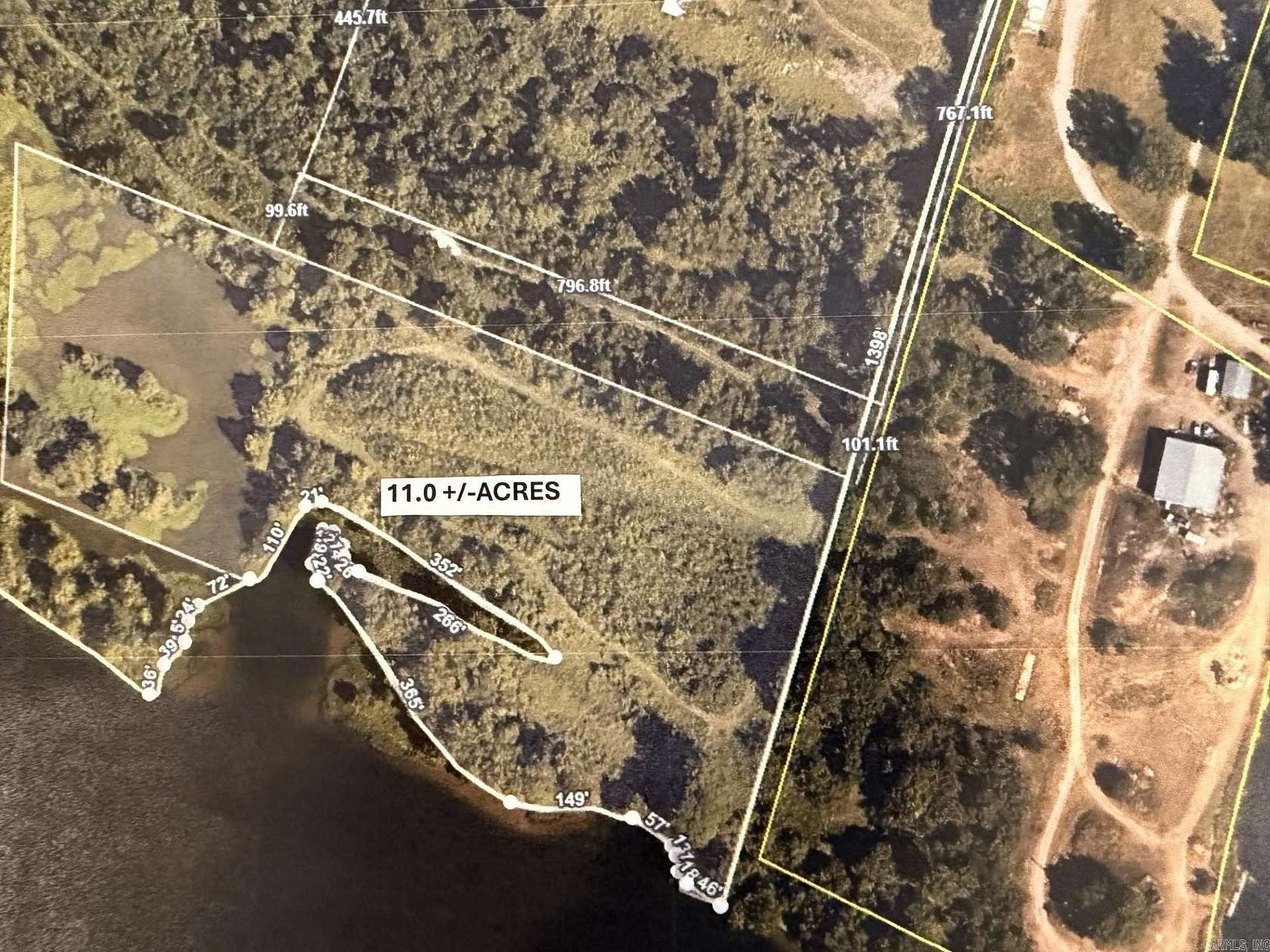 11 Acres of Recreational Land for Sale in North Little Rock, Arkansas