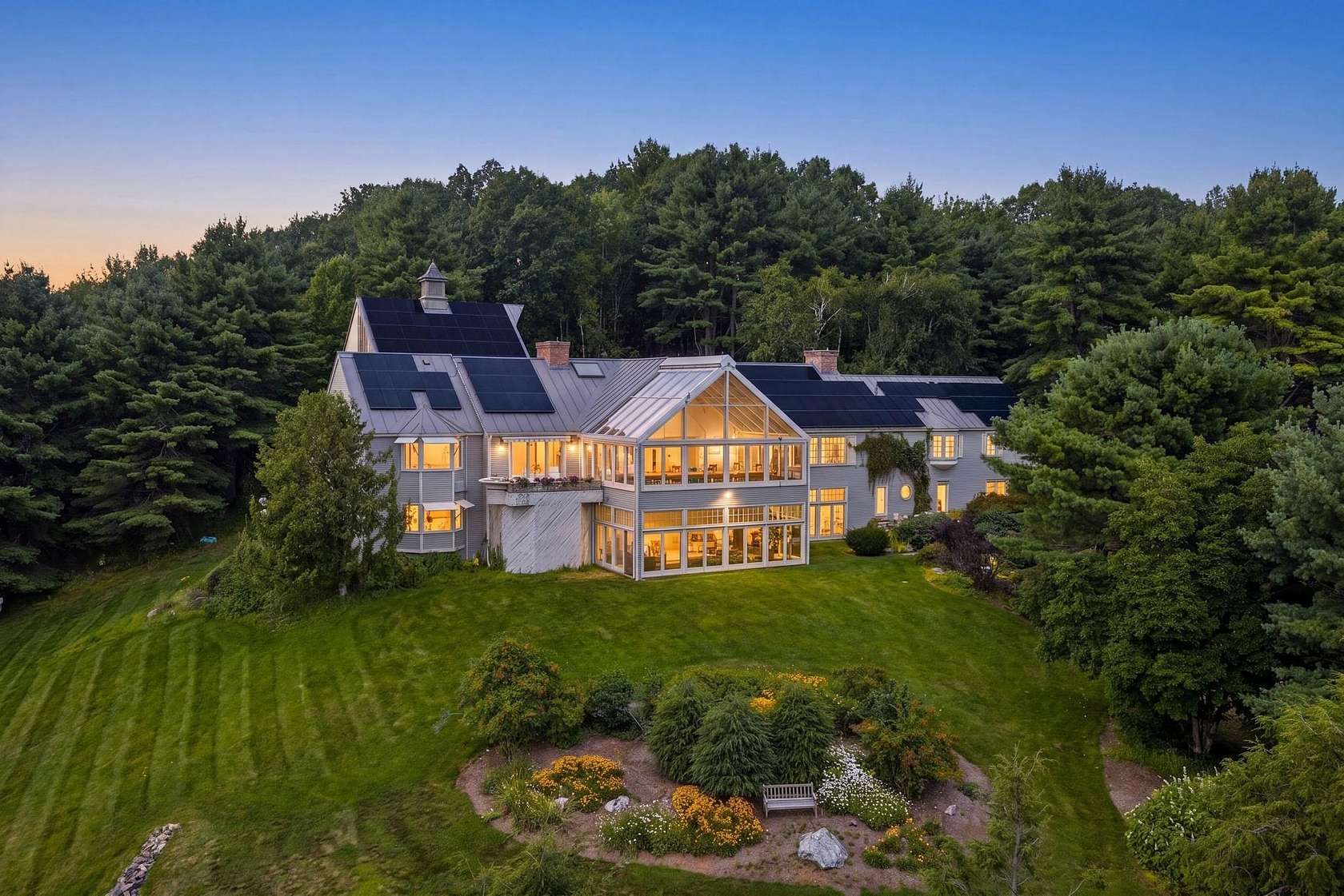 73.6 Acres of Recreational Land with Home for Sale in Norwich, Vermont