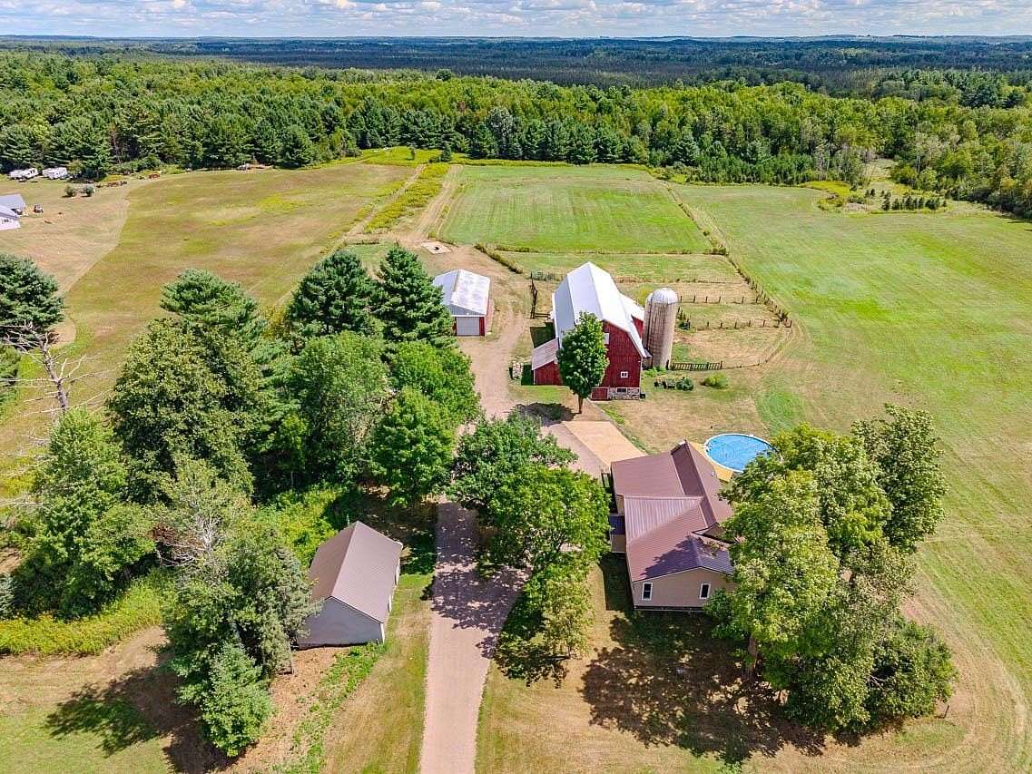 20 Acres of Agricultural Land with Home for Sale in Merrill, Wisconsin