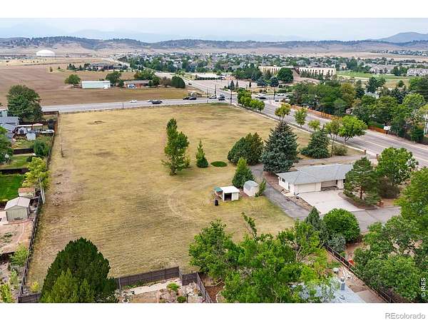 4.22 Acres of Land with Home for Sale in Loveland, Colorado