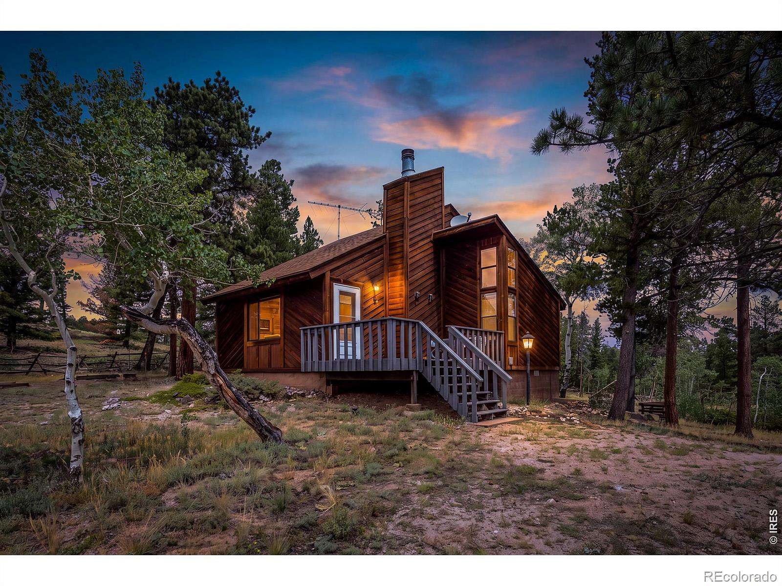 2.5 Acres of Land with Home for Sale in Red Feather Lakes, Colorado