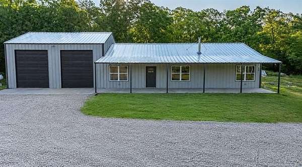 46.6 Acres of Land with Home for Sale in Glencoe, Oklahoma