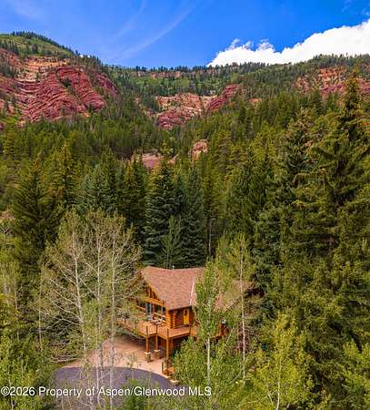 32.2 Acres of Recreational Land with Home for Sale in Redstone, Colorado