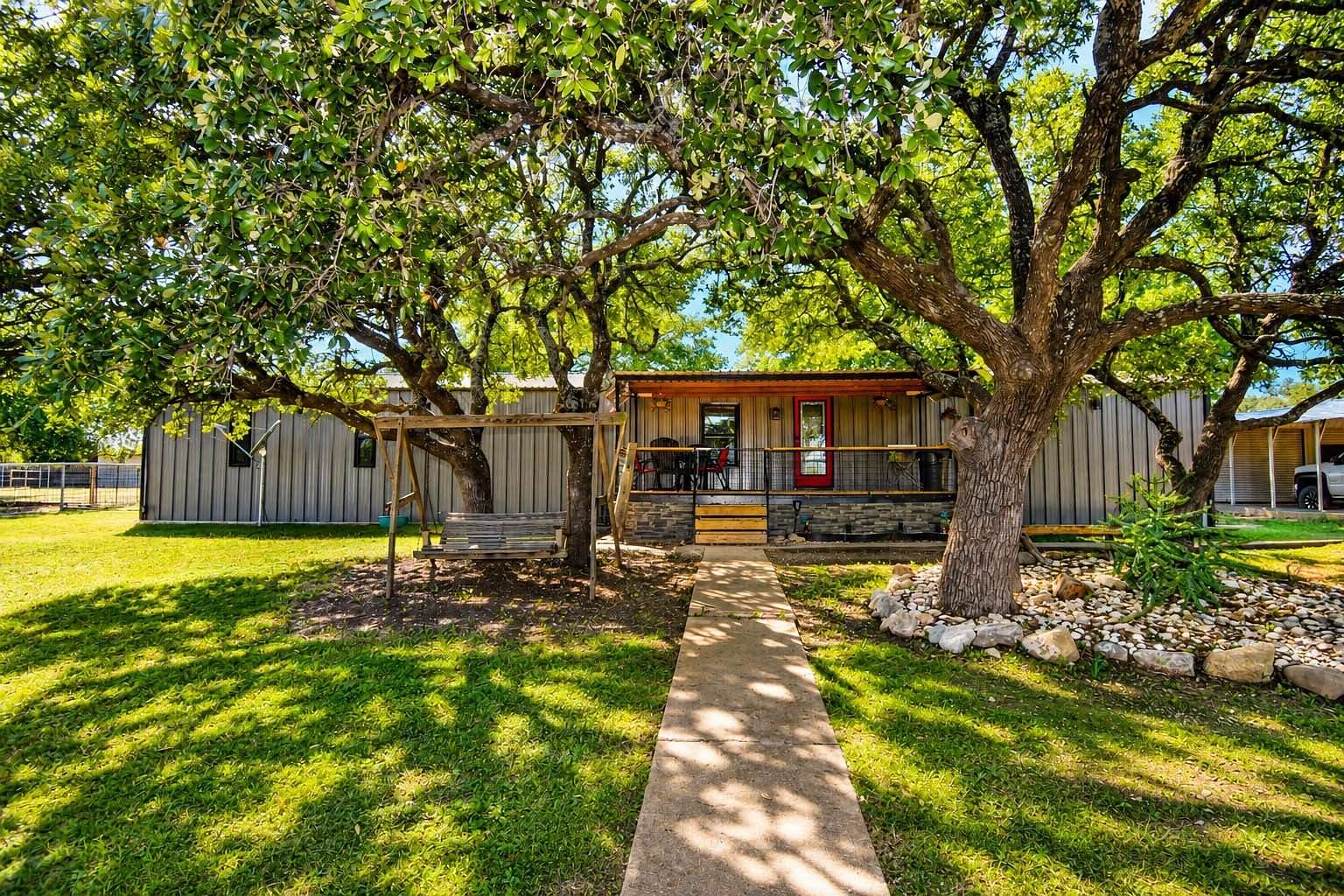 10.2 Acres of Land with Home for Sale in Brady, Texas
