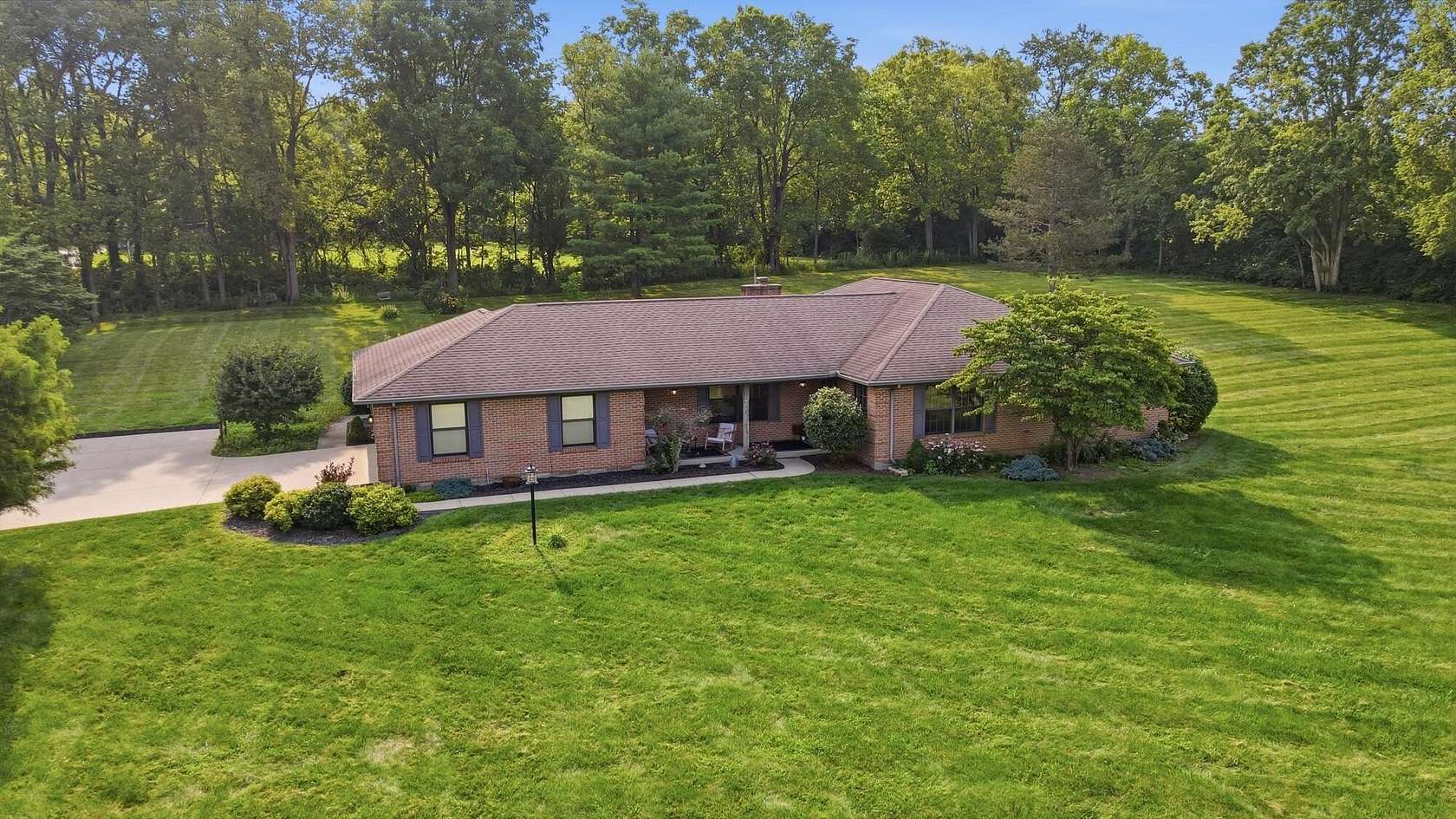 5.63 Acres of Land with Home for Sale in Casstown, Ohio
