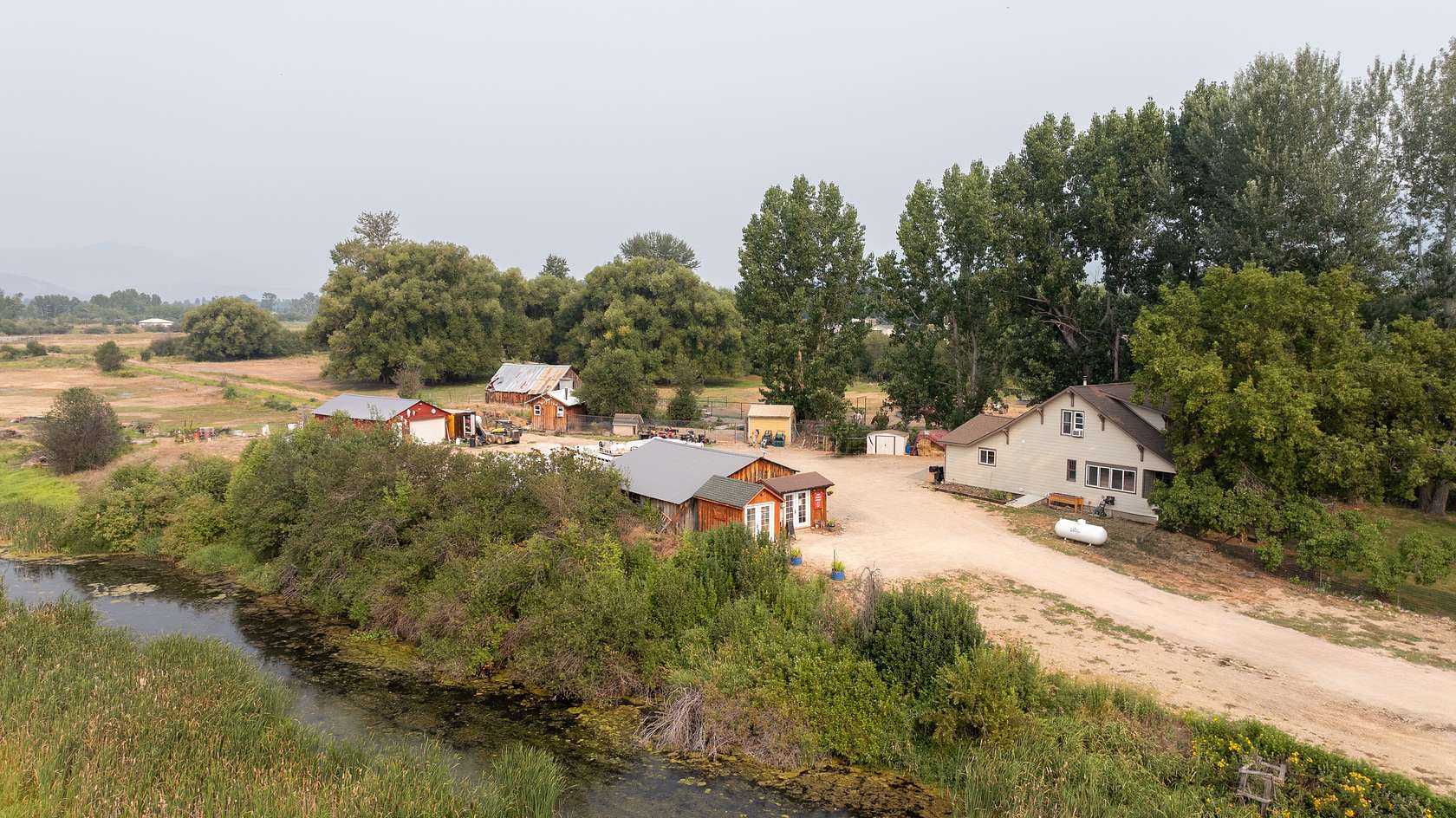 20.1 Acres of Land with Home for Sale in Frenchtown, Montana