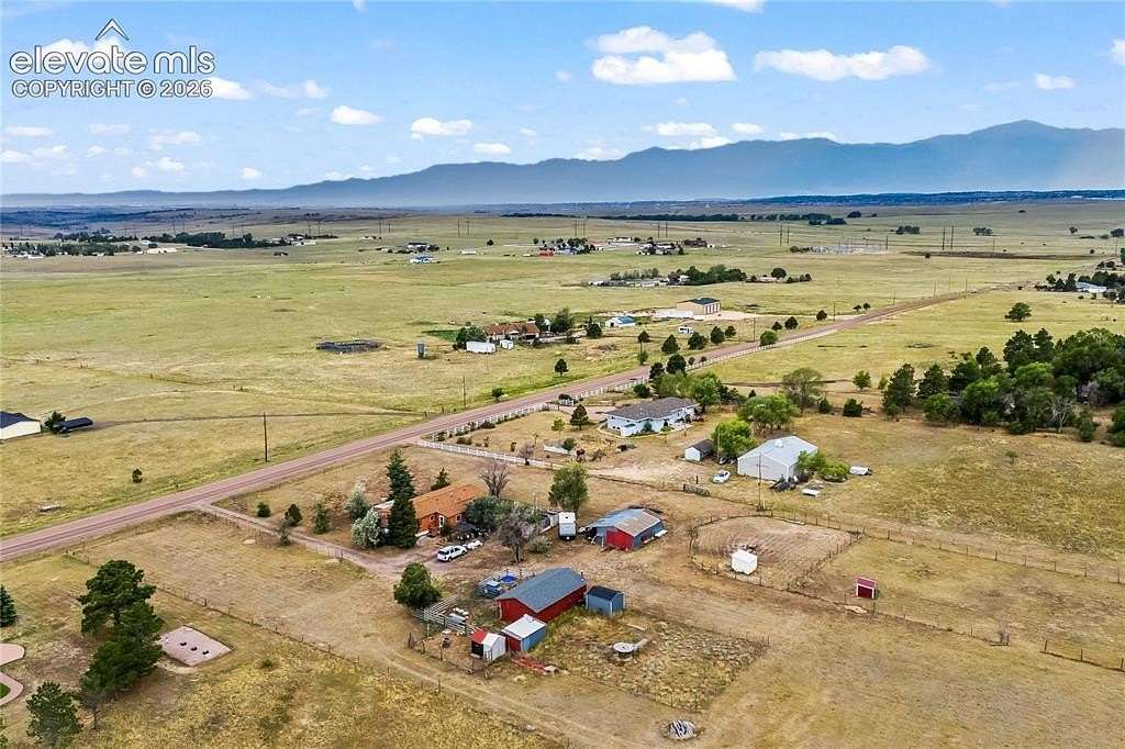 4.87 Acres of Land with Home for Sale in Peyton, Colorado