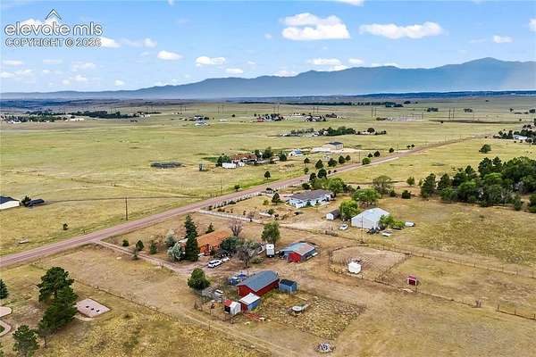 4.87 Acres of Land with Home for Sale in Peyton, Colorado