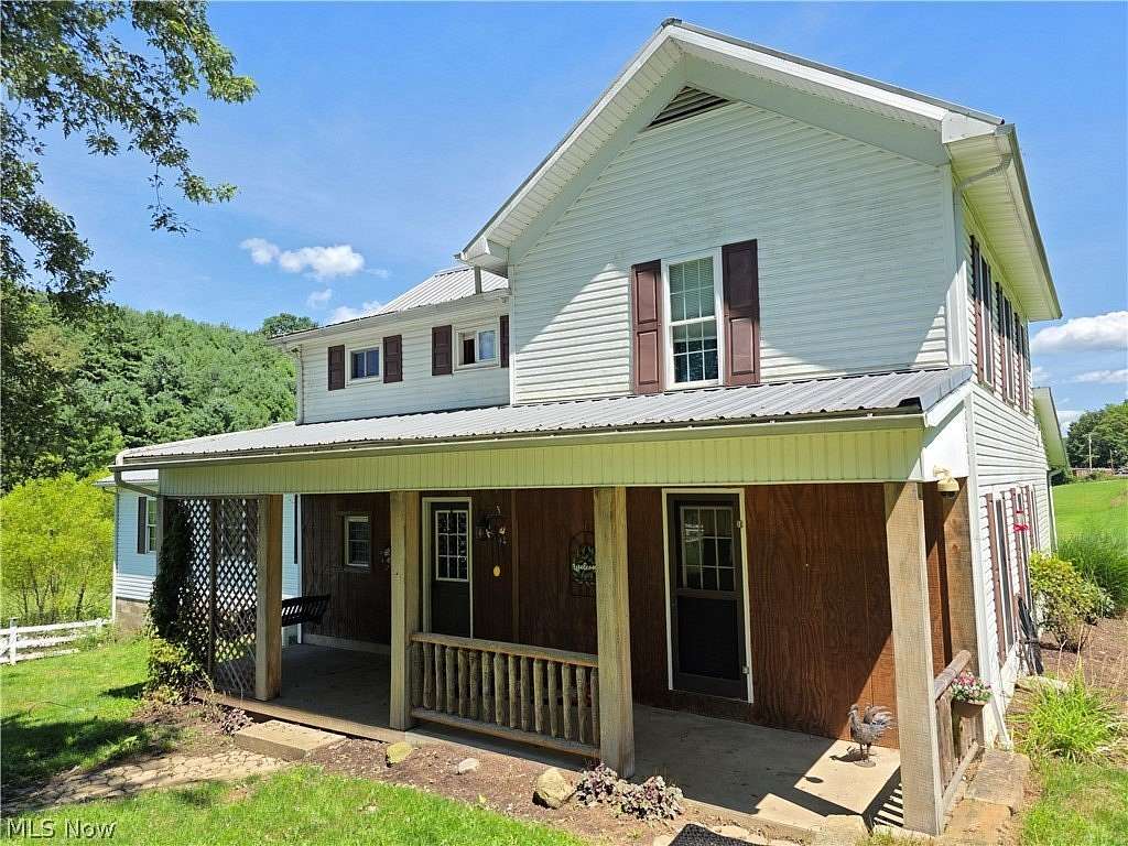 6 Acres of Land with Home for Sale in Gnadenhutten, Ohio