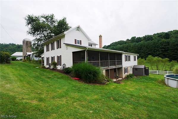 6 Acres of Land with Home for Sale in Gnadenhutten, Ohio