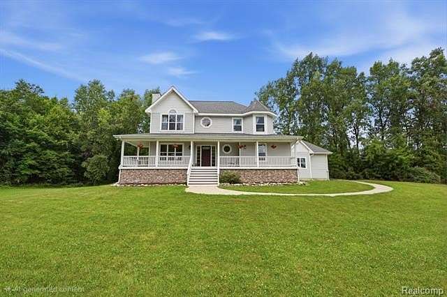 10.1 Acres of Land with Home for Sale in Rose Township, Michigan