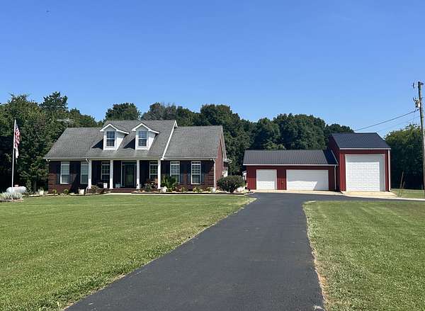 24 Acres of Recreational Land with Home for Sale in Lewisburg, Tennessee