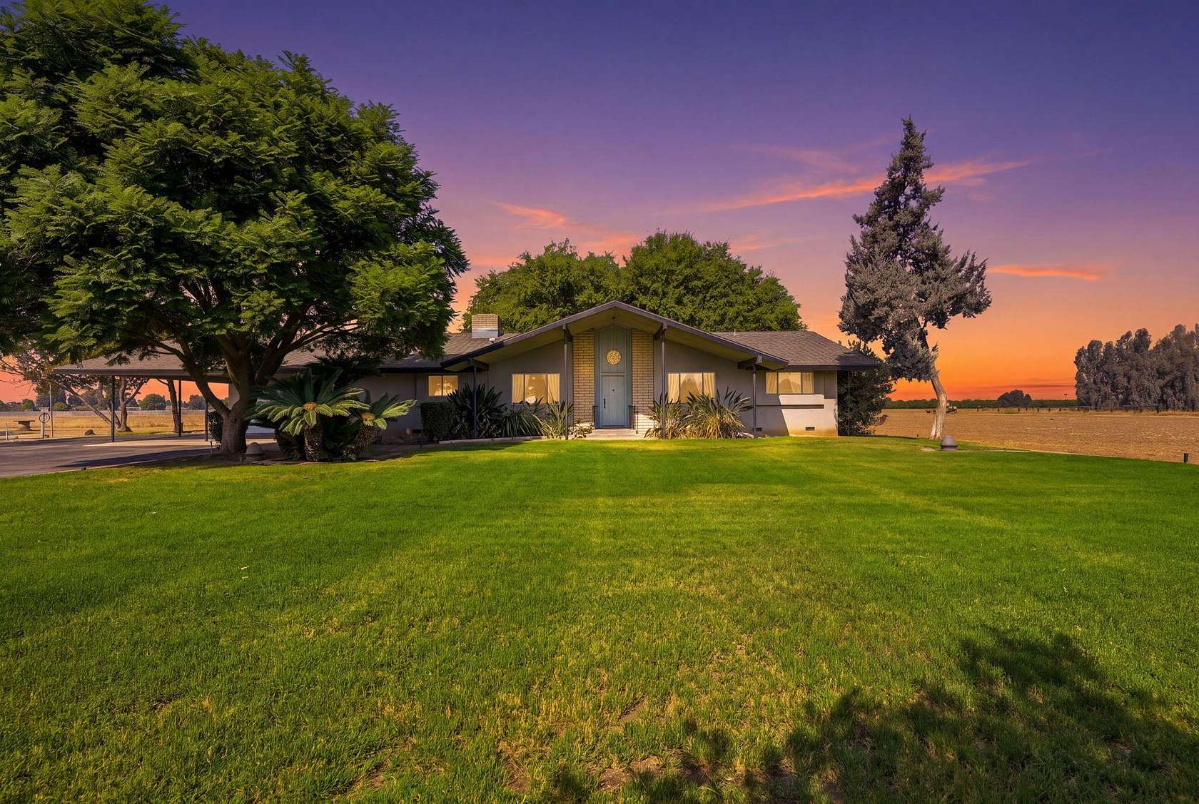 17.6 Acres of Land with Home for Sale in Visalia, California