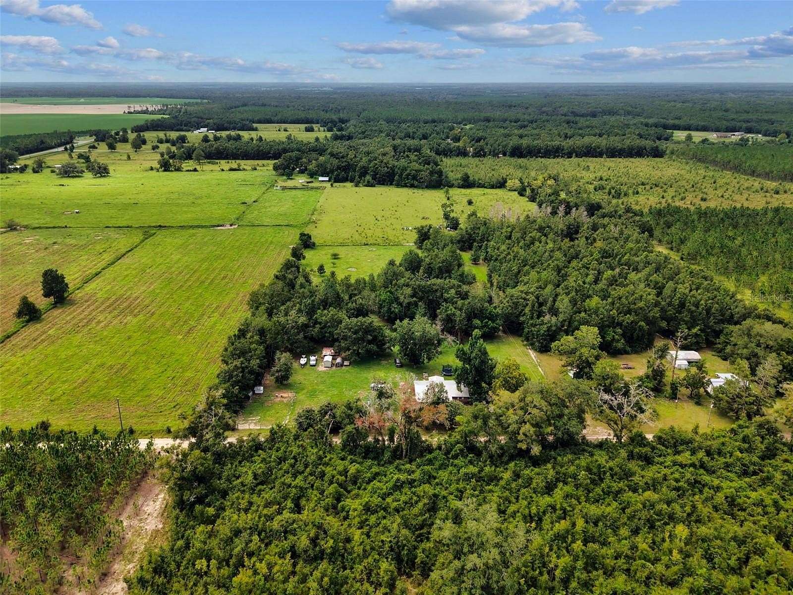 5 Acres of Land with Home for Sale in O'Brien, Florida