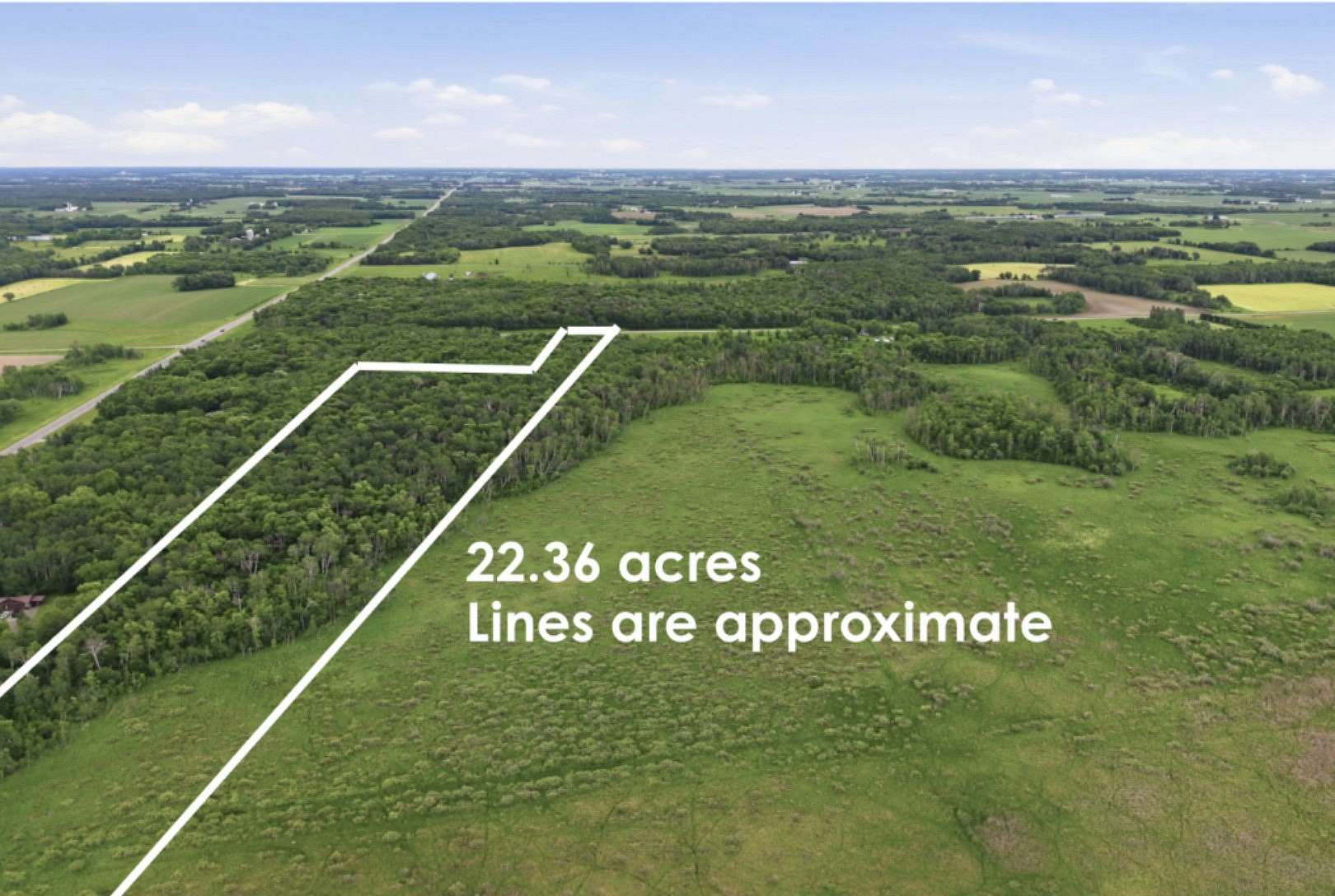 22.4 Acres of Recreational Land for Sale in Little Falls, Minnesota