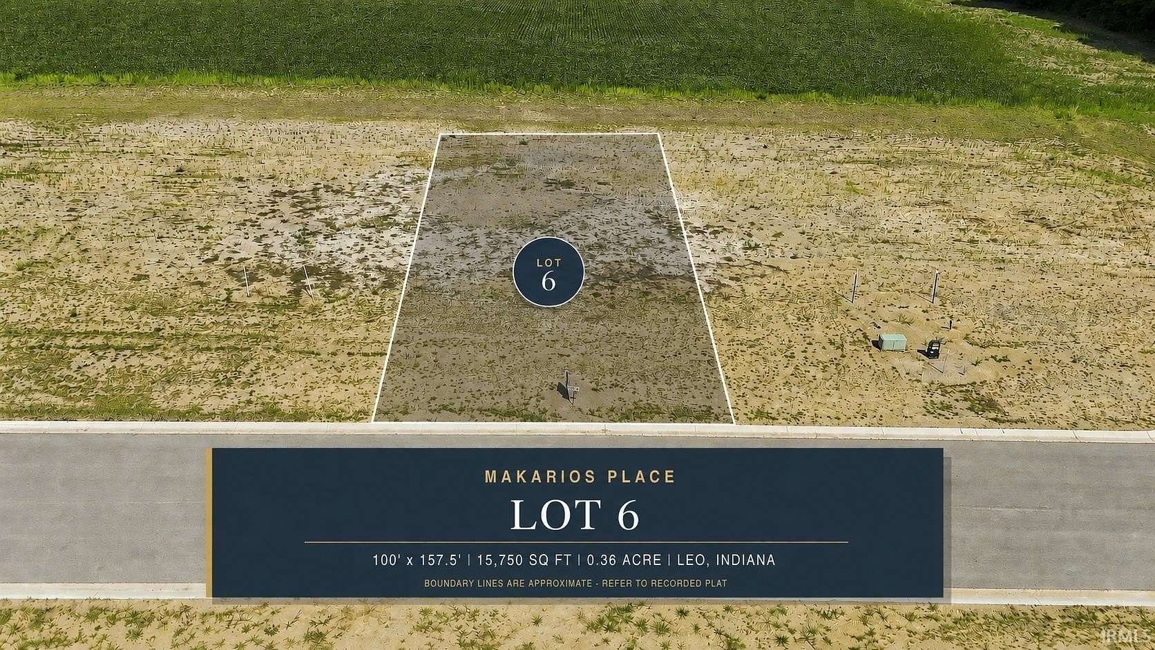 0.36 Acres of Residential Land for Sale in Leo, Indiana