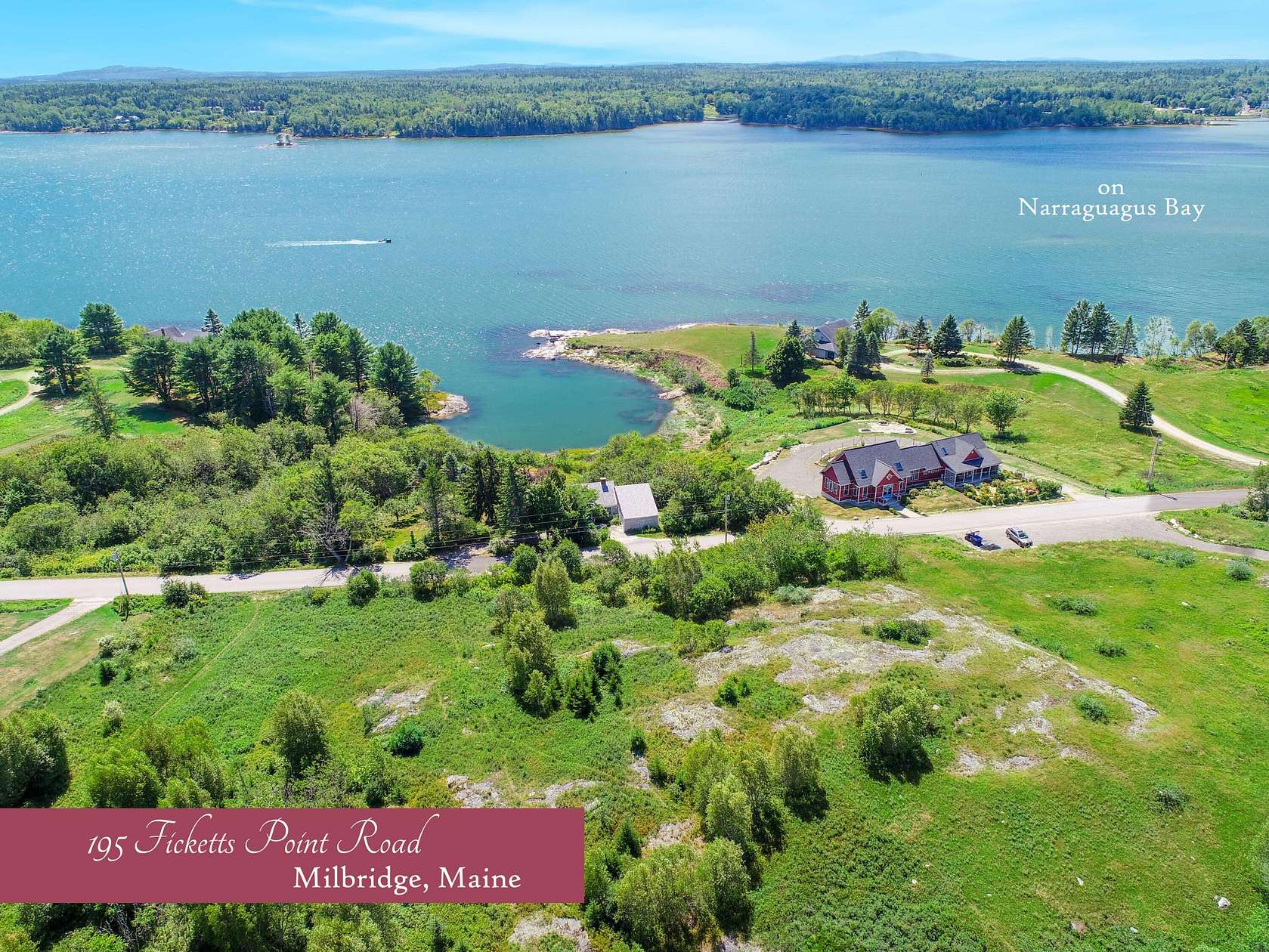 3.82 Acres of Land with Home for Sale in Milbridge, Maine