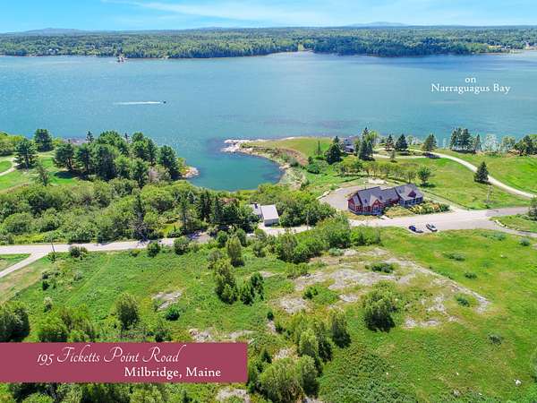 3.82 Acres of Land with Home for Sale in Milbridge, Maine