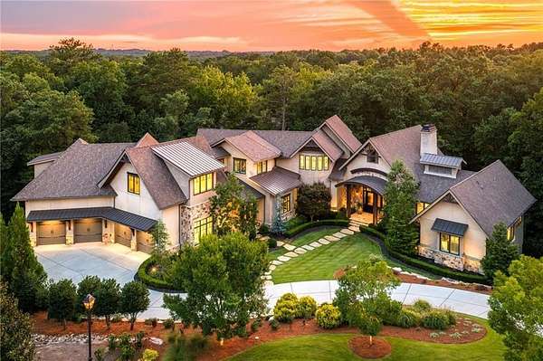 4.33 Acres of Land with Home for Sale in Suwanee, Georgia