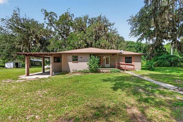 5 Acres of Land with Home for Sale in Palatka, Florida