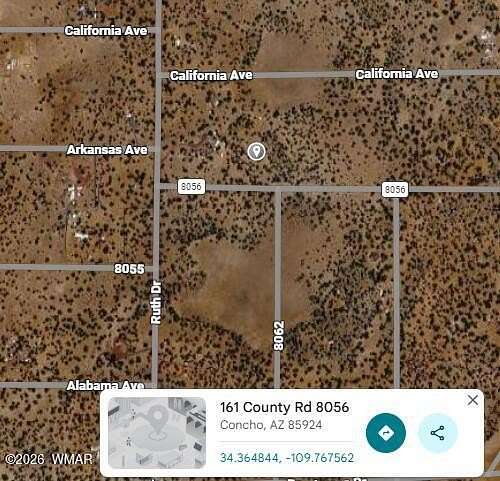 1.14 Acres of Residential Land for Sale in Vernon, Arizona
