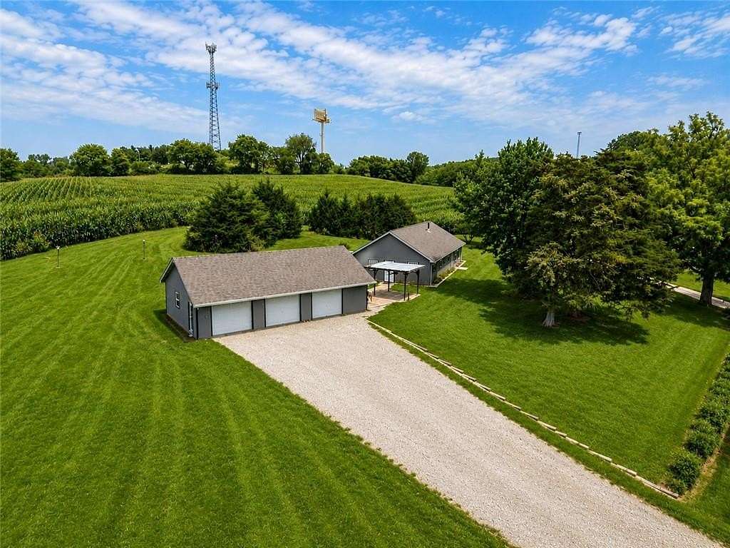 40 Acres of Land with Home for Sale in Amazonia, Missouri