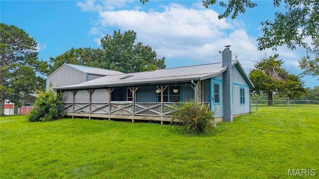 13.7 Acres of Land with Home for Sale in Marble Hill, Missouri