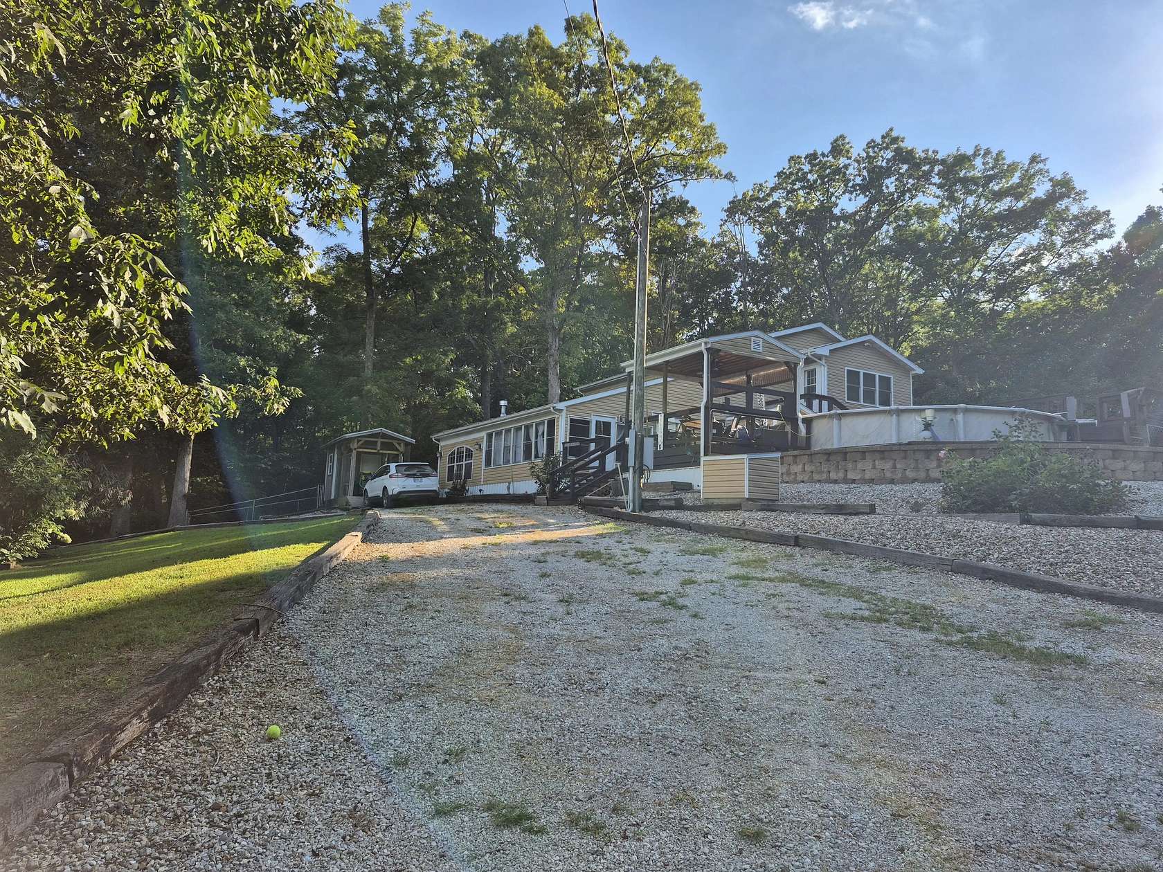 30 Acres of Recreational Land with Home for Sale in Versailles, Missouri