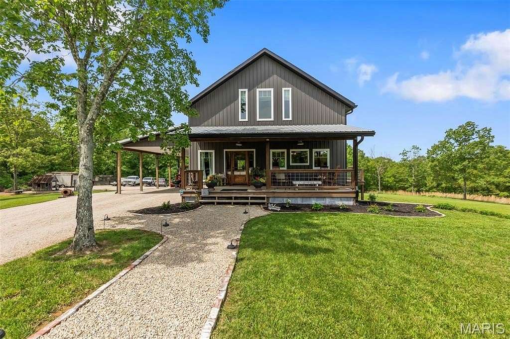 10 Acres of Land with Home for Sale in Marble Hill, Missouri