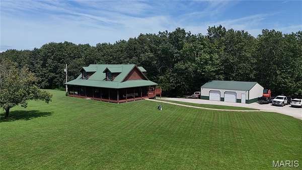 5.32 Acres of Land with Home for Sale in Owensville, Missouri