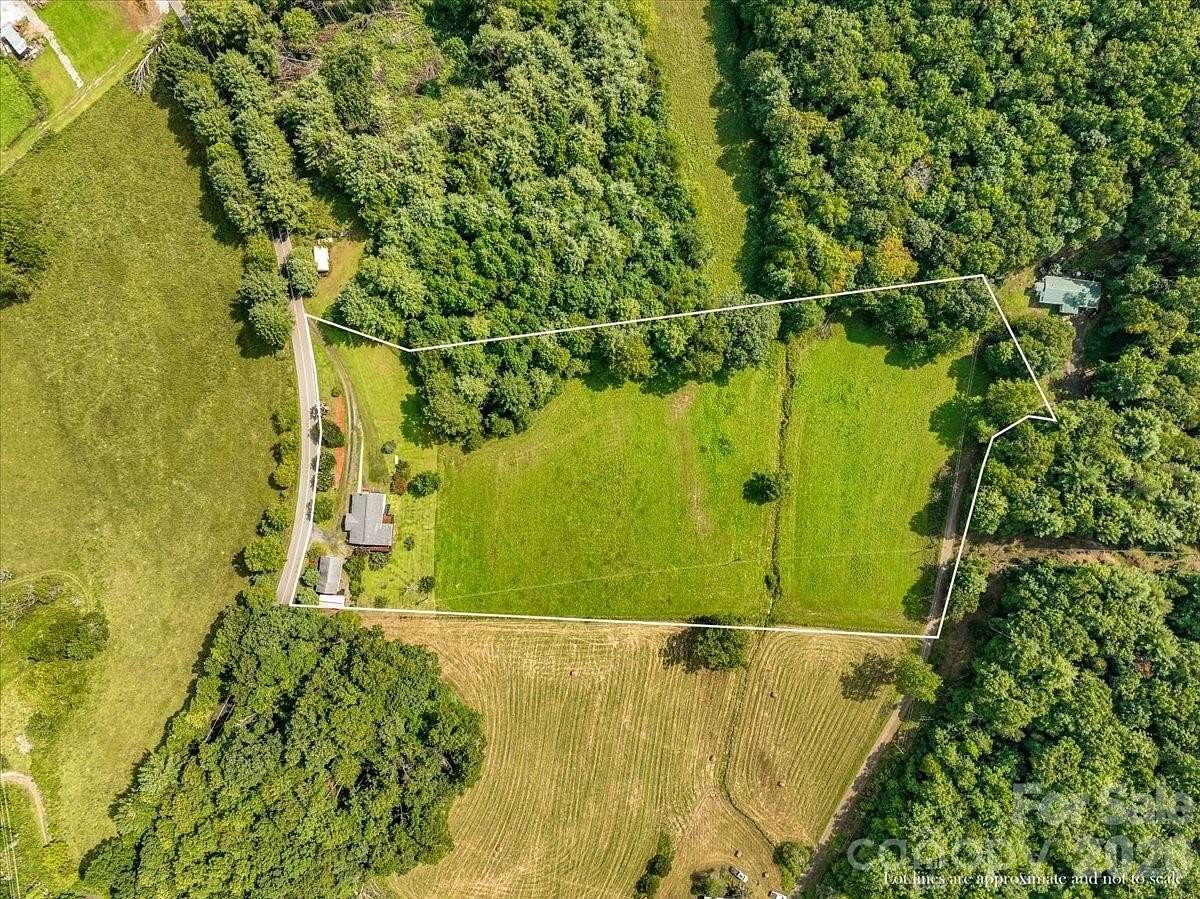 5.5 Acres of Land with Home for Sale in Green Mountain, North Carolina