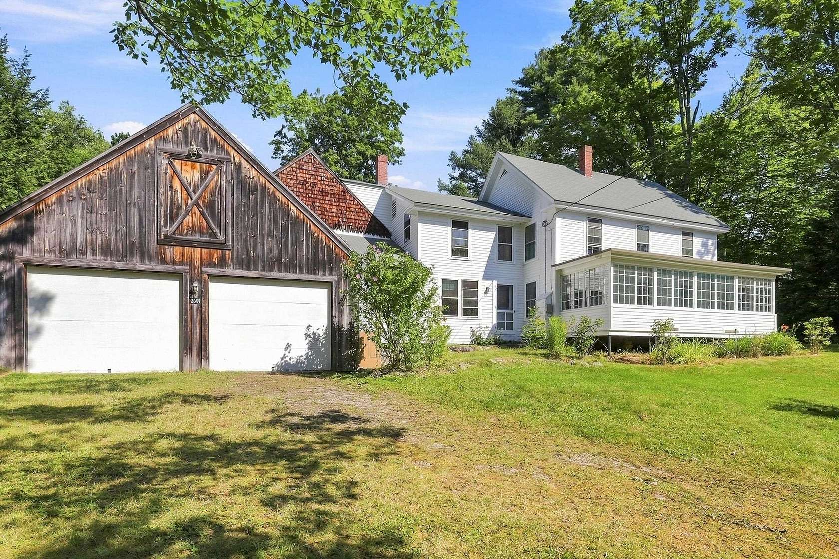 37 Acres of Recreational Land with Home for Sale in New London, New Hampshire