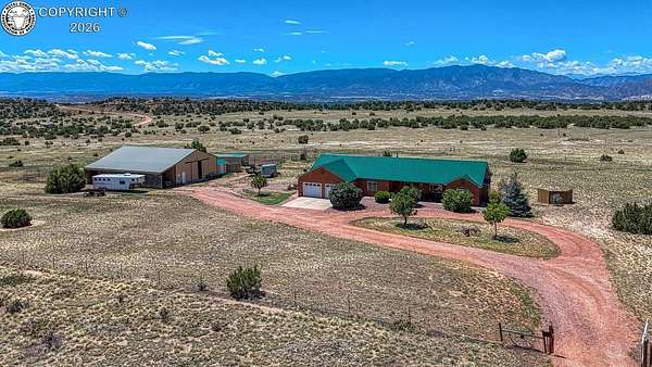 35.2 Acres of Agricultural Land with Home for Sale in Cañon City, Colorado