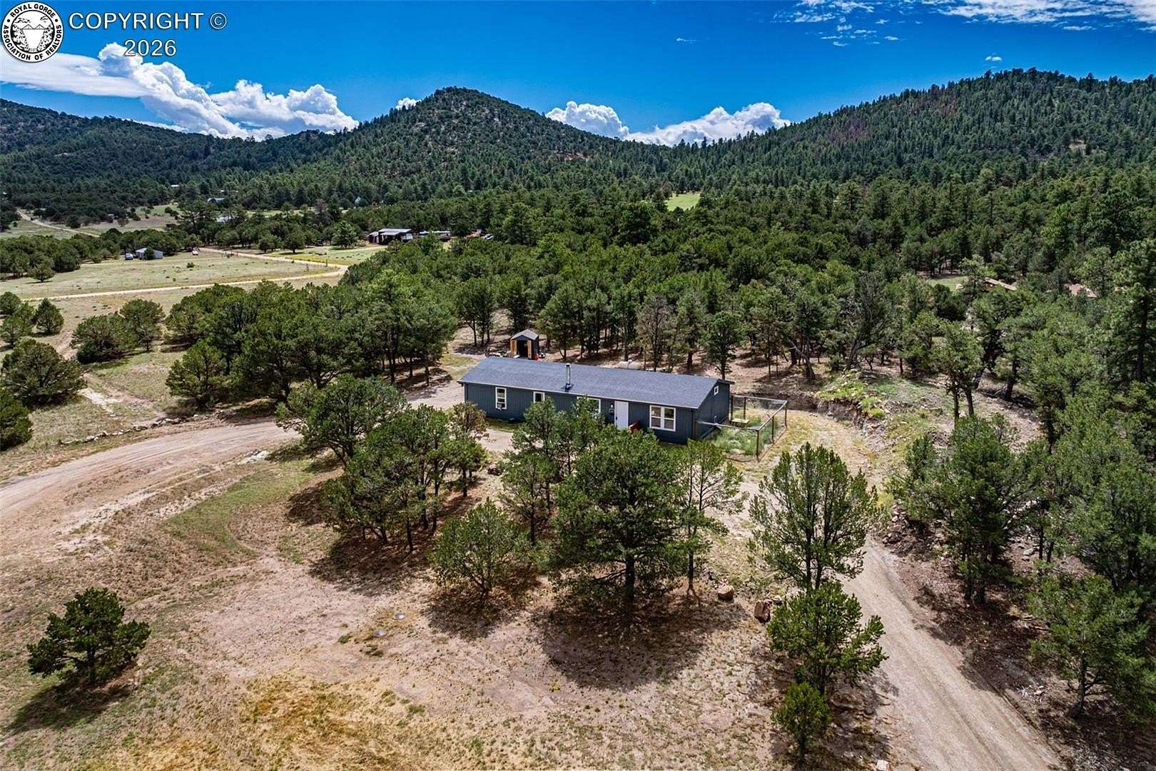2.38 Acres of Land with Home for Sale in Cotopaxi, Colorado