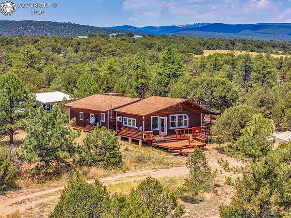 65 Acres of Recreational Land with Home for Sale in Gardner, Colorado