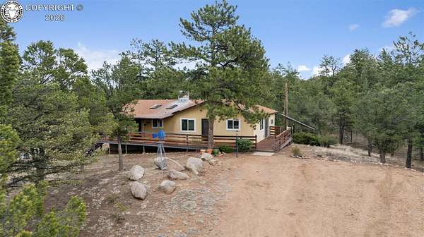 13.5 Acres of Land with Home for Sale in Cotopaxi, Colorado