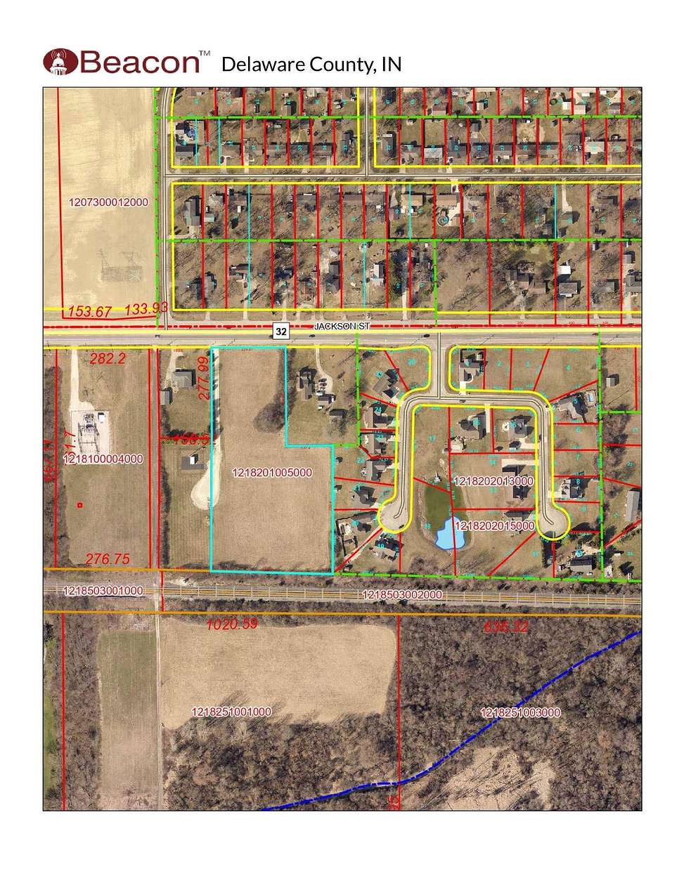 4.81 Acres of Land for Sale in Muncie, Indiana