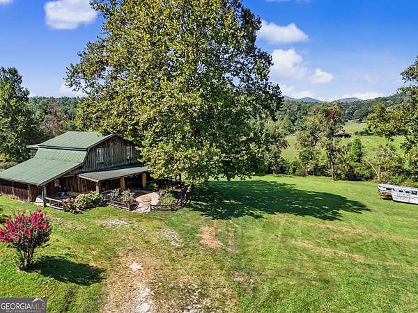 10.5 Acres of Land with Home for Sale in Lakemont, Georgia