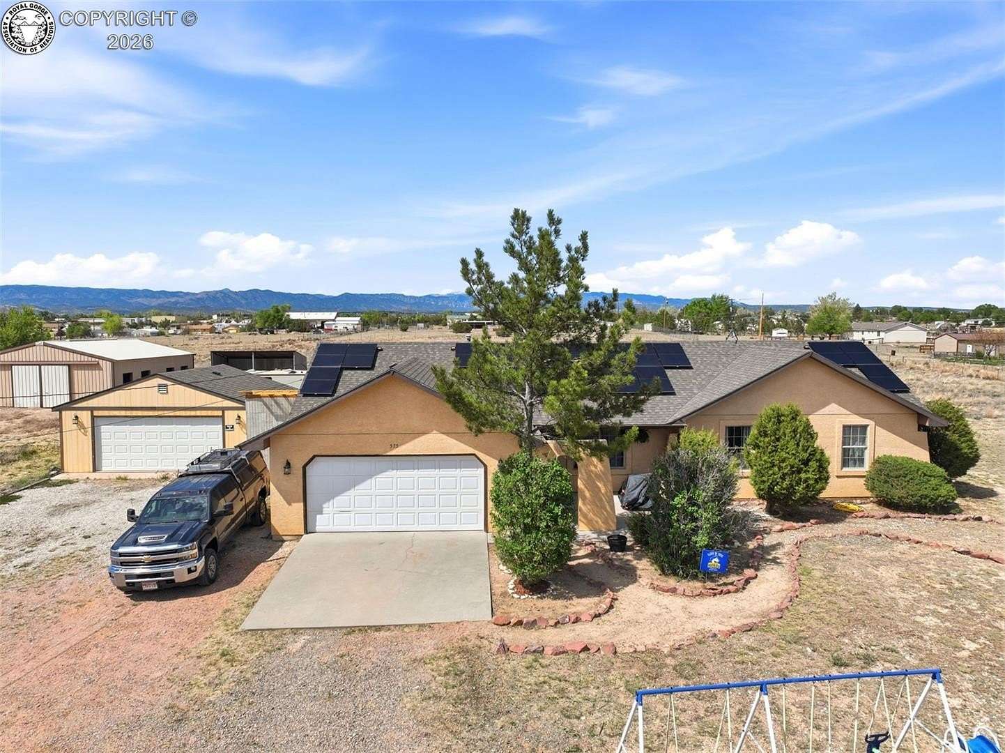 3.8 Acres of Land with Home for Sale in Penrose, Colorado