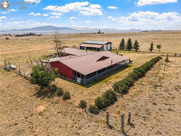 36.5 Acres of Land with Home for Sale in Westcliffe, Colorado