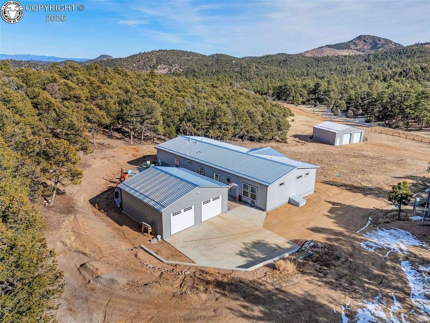 5.5 Acres of Land with Home for Sale in Cotopaxi, Colorado