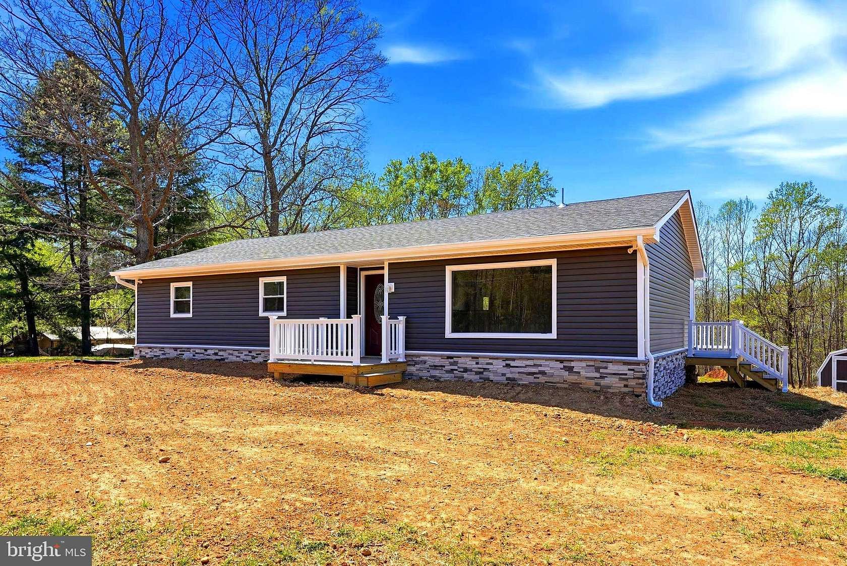 5.14 Acres of Land with Home for Lease in Lignum, Virginia