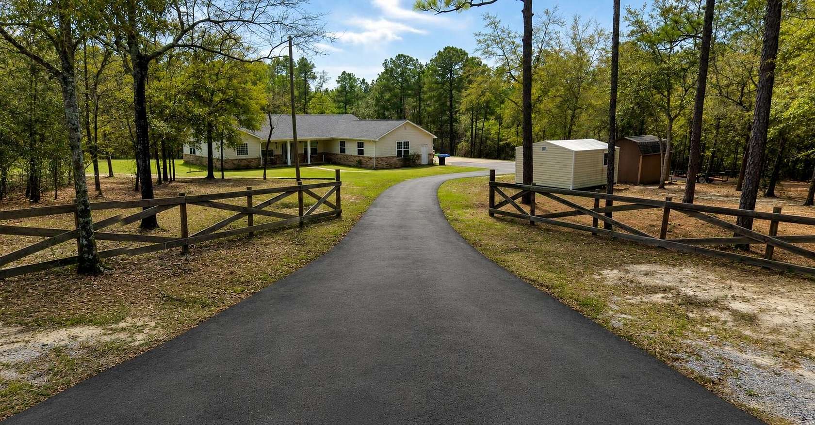 9 Acres of Land with Home for Sale in Crestview, Florida