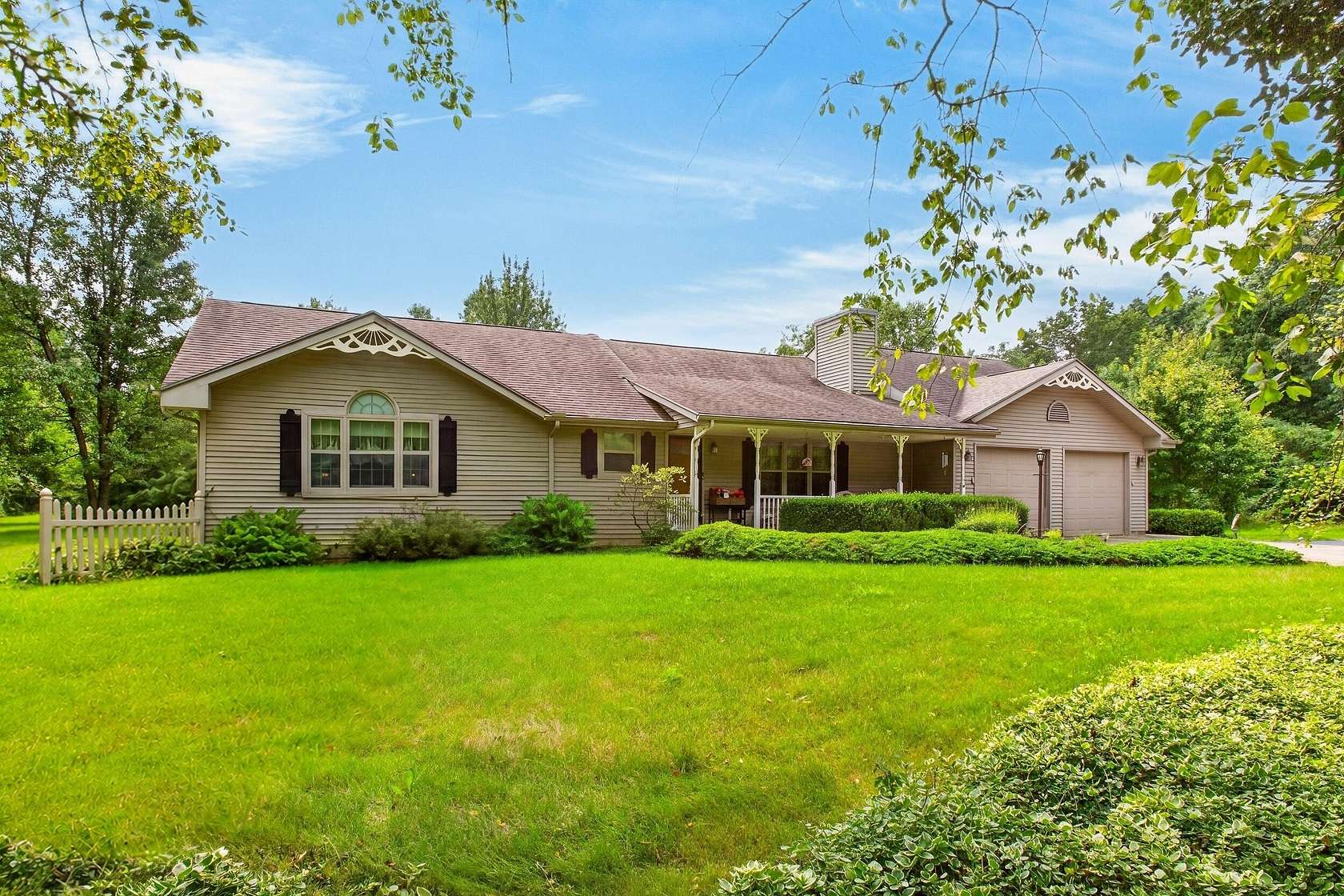 2.5 Acres of Land with Home for Sale in Bridgman, Michigan